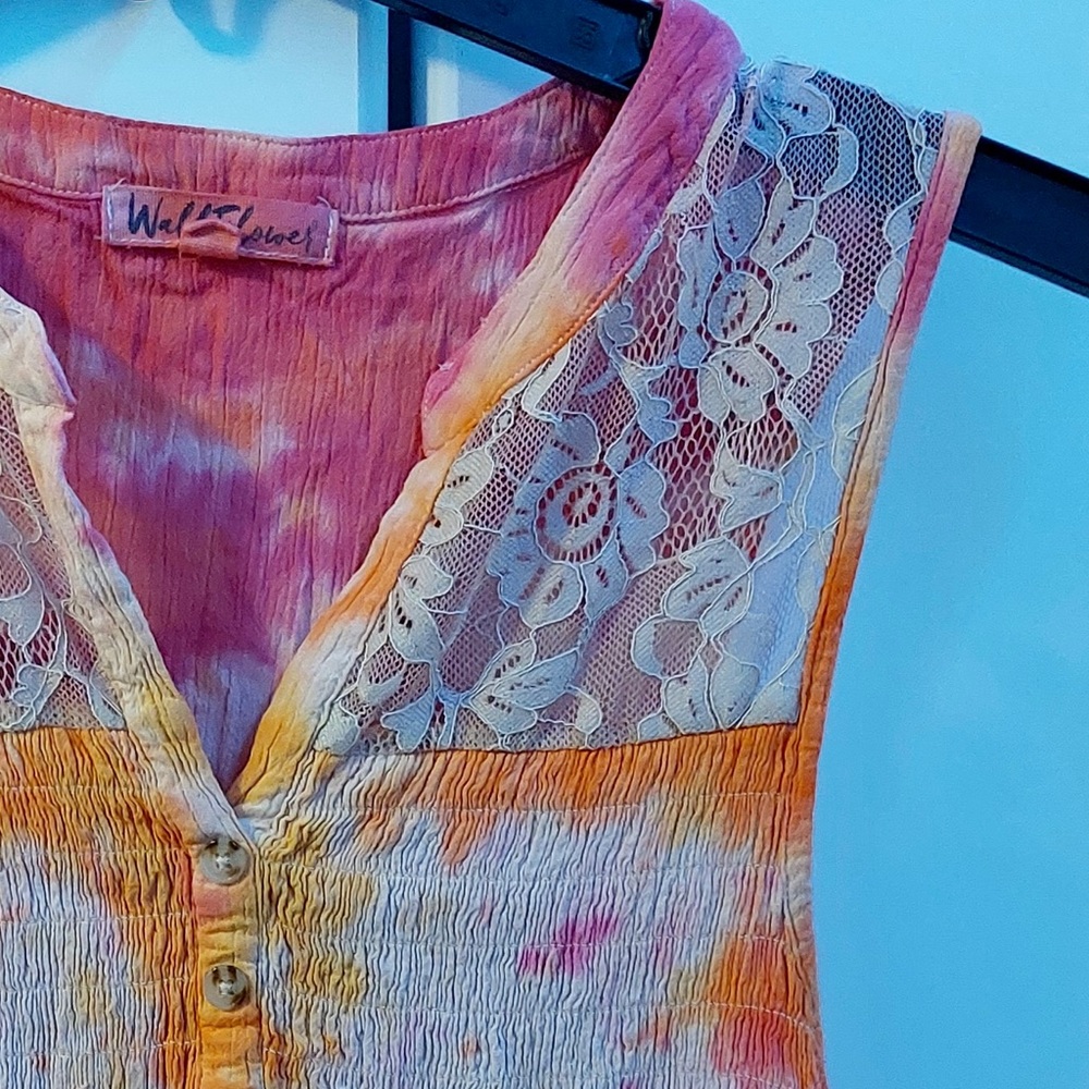 Wildflower Tie Dye Dress - Picture 7 of 8